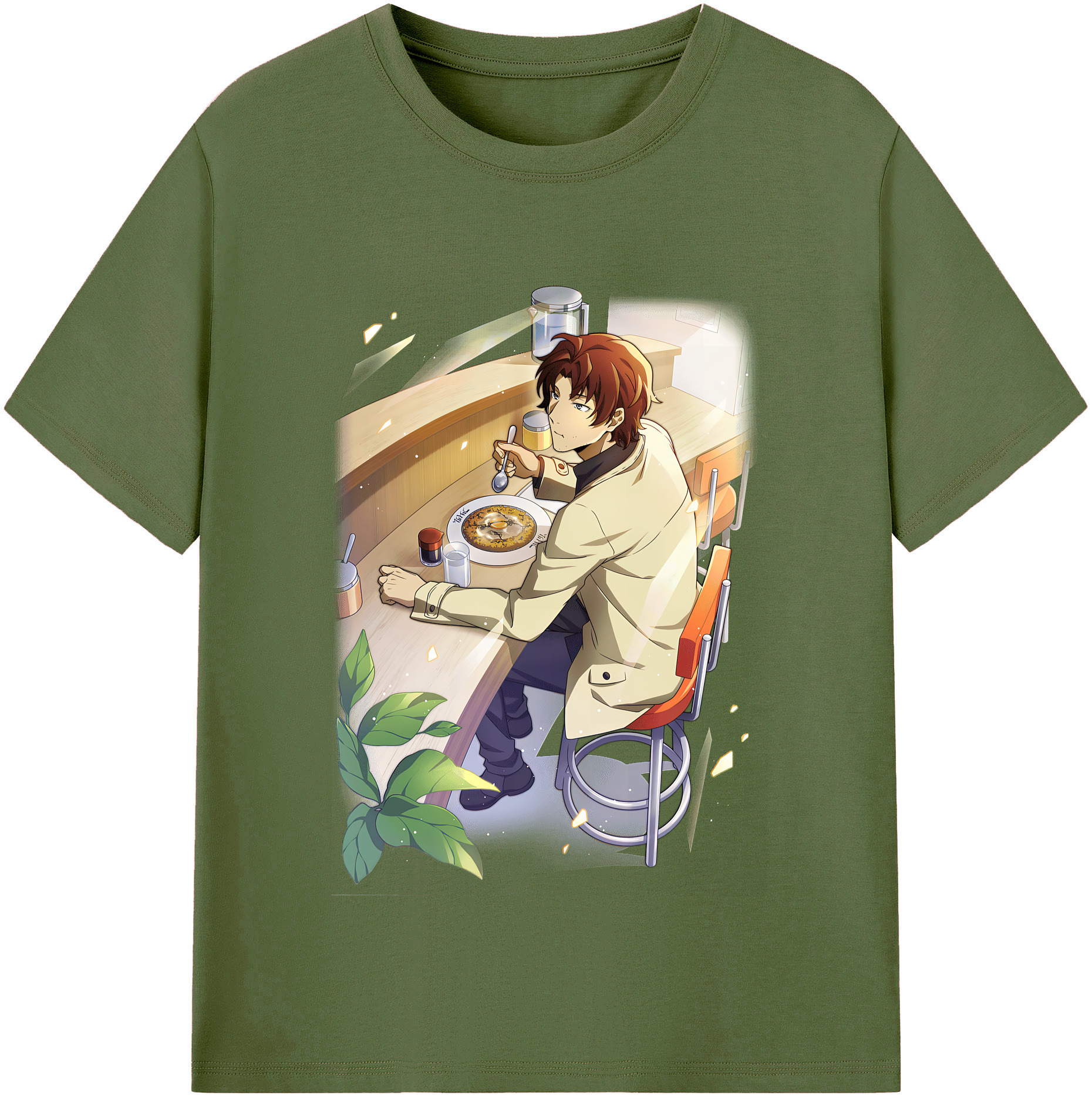 （画像用） 文豪ストレイドッグス Bungo Stray Dogs 綿100％半袖Tシャツ（フロントプリント）